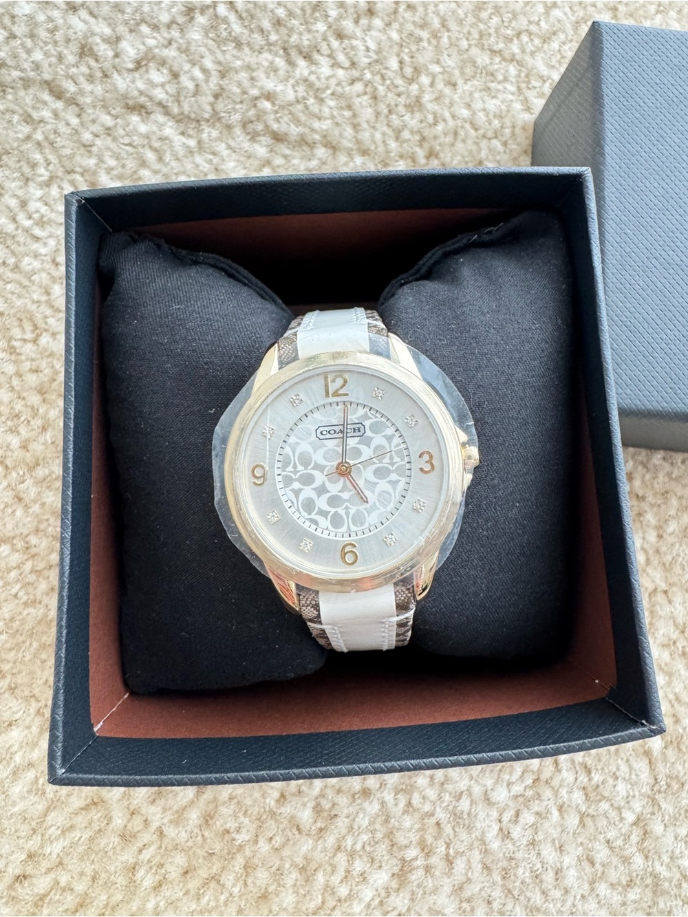 Coach 14501618 Classic Signature Silver Dial Ladies Watch